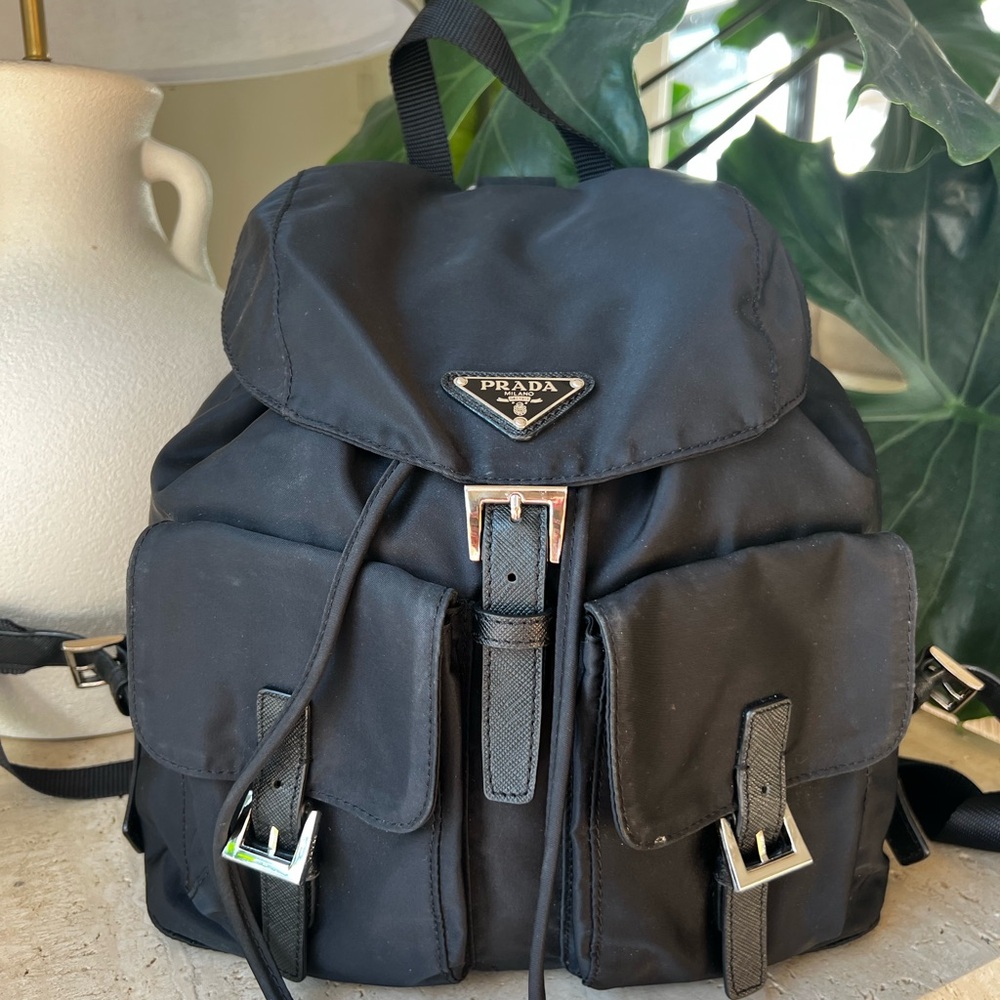 Authentic Nylon Prada Backpack - image 1